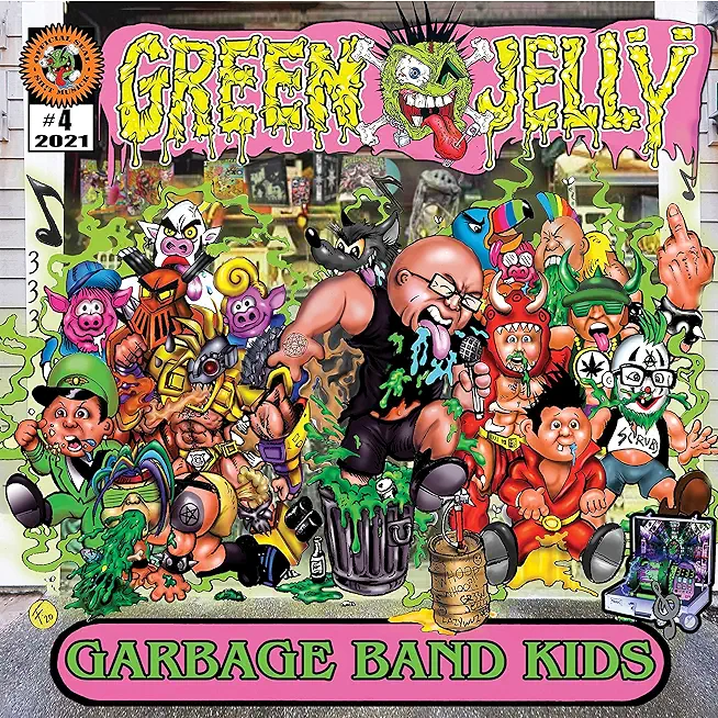 GARBAGE BAND KIDS - PINK/GREEN HAZE (COLV) (DLX)