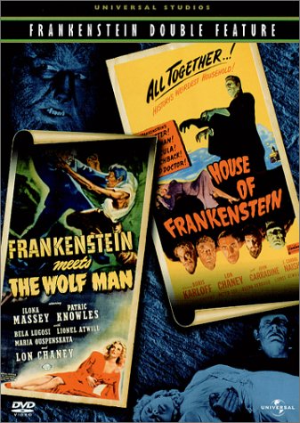 FRANKENSTEIN MEETS WOLF MAN & HOUSE FRANKENSTEIN