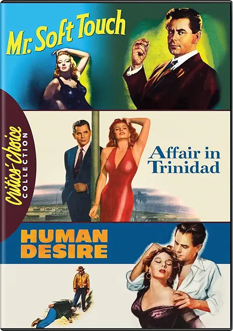 GLENN FORD CRIME TRIPLE FEATURE - MR SOFT TOUCH