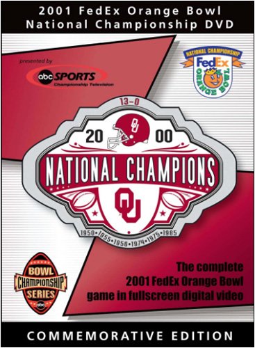 OKLAHOMA SOONER: 2001 ORANGE BOWL