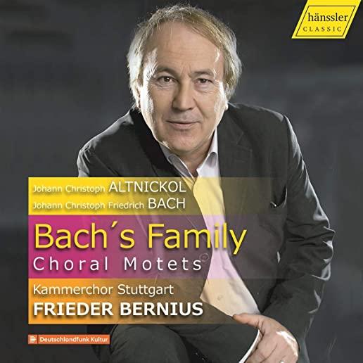 BACH'S FAMILY CHORAL MOTETS