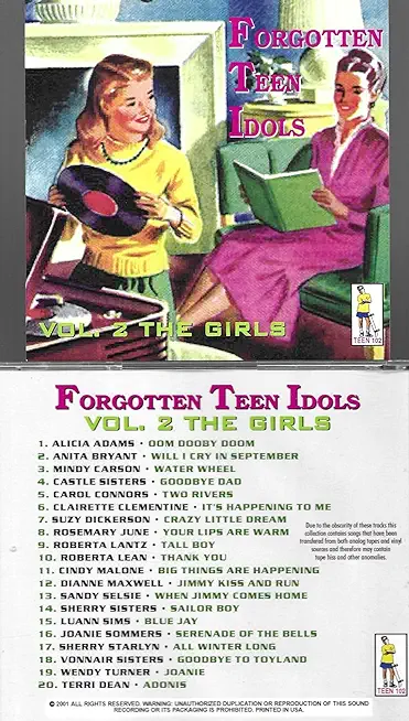 FORGOTTEN TEEN IDOLS VOL 2 / VAR