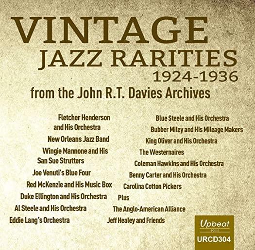 VINTAGE JAZZ RARITIES 1924-26 FROM JOHN R T DAVIES