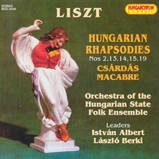 HUNGARIAN RHAPSODIES 2,13,14,15,19 / CSARDAS