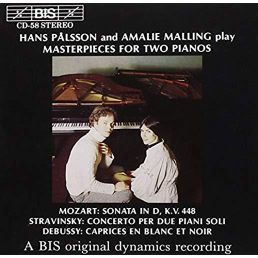 MASTERPIECES FOR TWO PIANOS