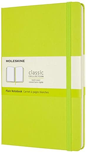 CLASSIC NOTEBOOK LARGE PLAIN LEMON GREEN (GRN)