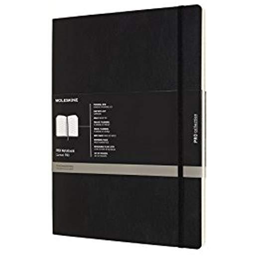 MOLESKINE PROFESSIONAL NOTEBOOK XXL BLACK (BLK)