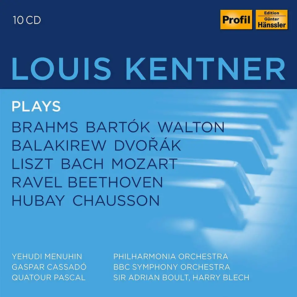 LOUIS KENTNER PLAYS / VARIOUS (BOX)