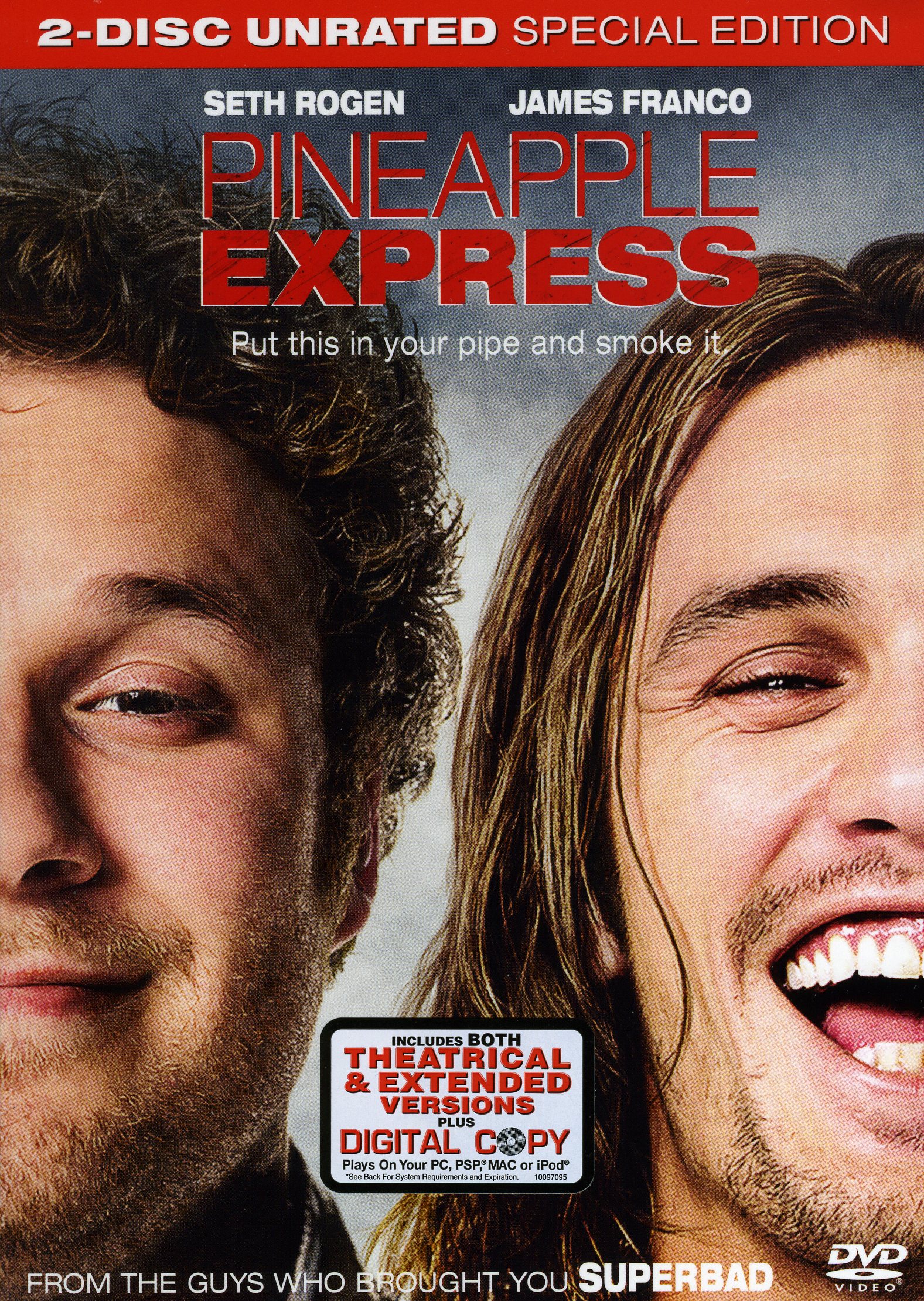 PINEAPPLE EXPRESS (2PC) (UNRATED) / (AC3 DOL DUB)