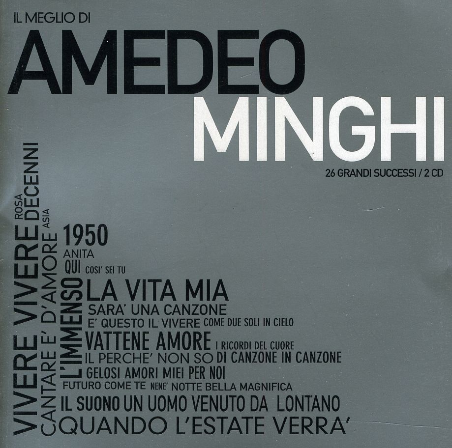 IL MEGLIO DI AMEDEO MINGHI