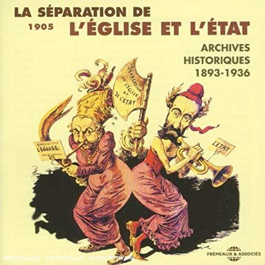 SEPARATION DES EGLISES ET L'ETAT 1893-1936 / VAR