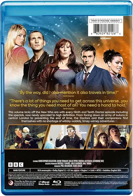 DOCTOR WHO: SEASONS ONE-FOUR & SPECIALS COLLECTION