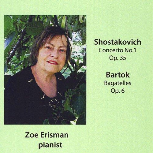 SHOSTAKOVICH CONCERTO BARTOK BAGATELLES