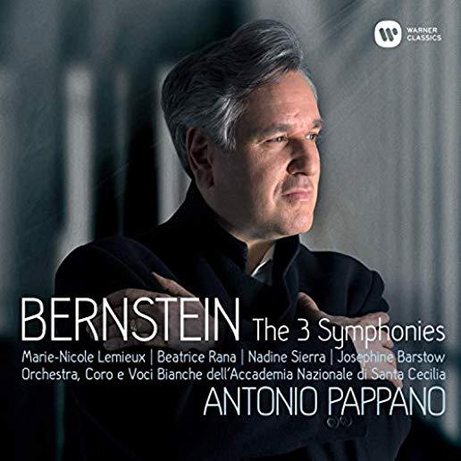 BERNSTEIN: SYMPHONIES NOS. 1 - 3 PRELUDE FUGUE