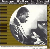 GEORGE WALKER IN RECITAL