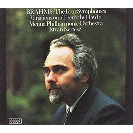 BRAHMS: FOUR SYMPHONIES / VARIATIONS ON A THEME BY