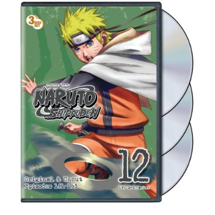 NARUTO SHIPPUDEN: UNCUT SET 12 (3PC) / (FULL SUB)