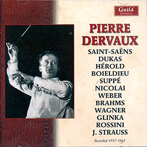 PIERRE DERVAUX CONDUCTS SAINT-SAENS DUKAS WEBER