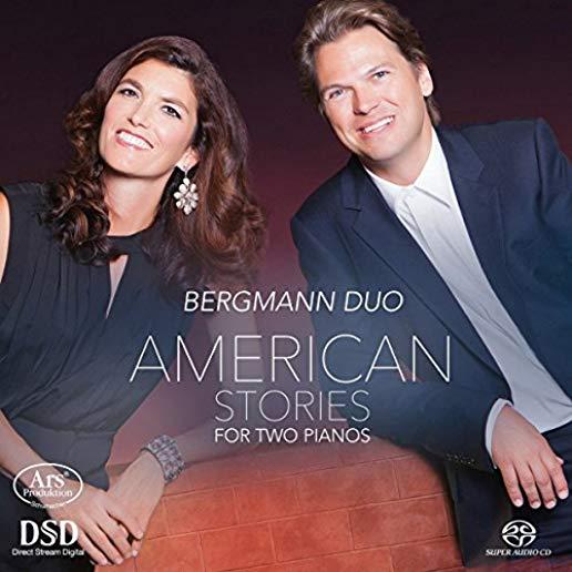 AMERICAN STORIES FOR TWO PIANOS (HYBR)