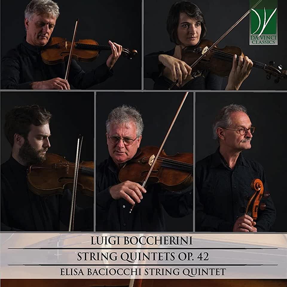 BOCCHERINI: STRING QUINTETS OP 42 (ITA)