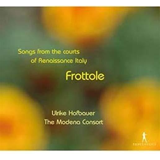 FROTTOLE-LIEDER AN DEN HOFEN D