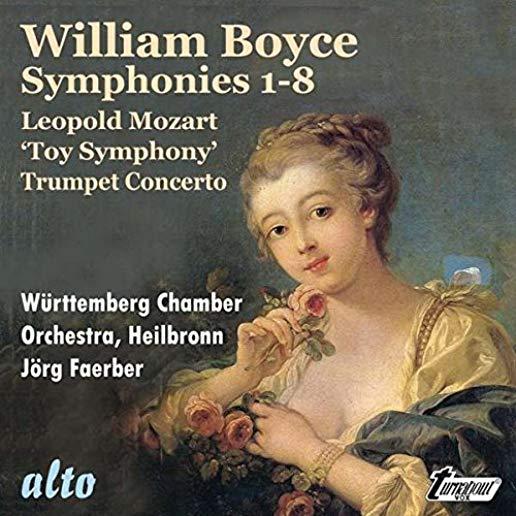 SYMPHONIES 1-8 / L. MOZART: TOY SYMPHONY