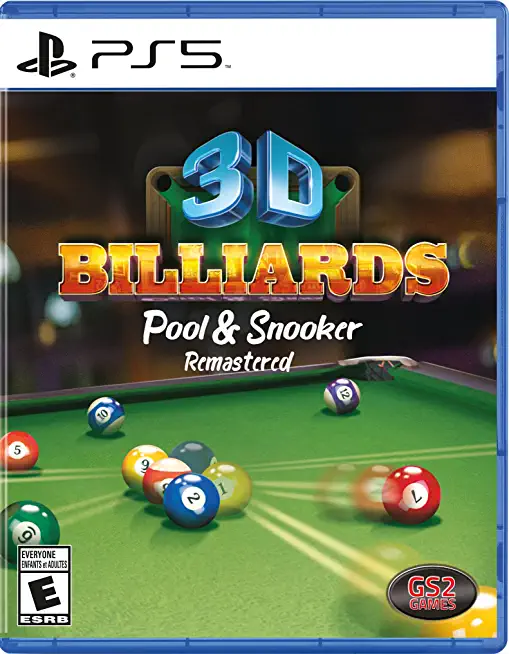 PS5 3D BILLIARDS: POOL & SNOOKER REMASTERED