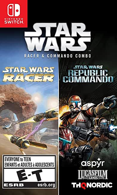 SWI STAR WARS RACER AND COMMANDO COMBO