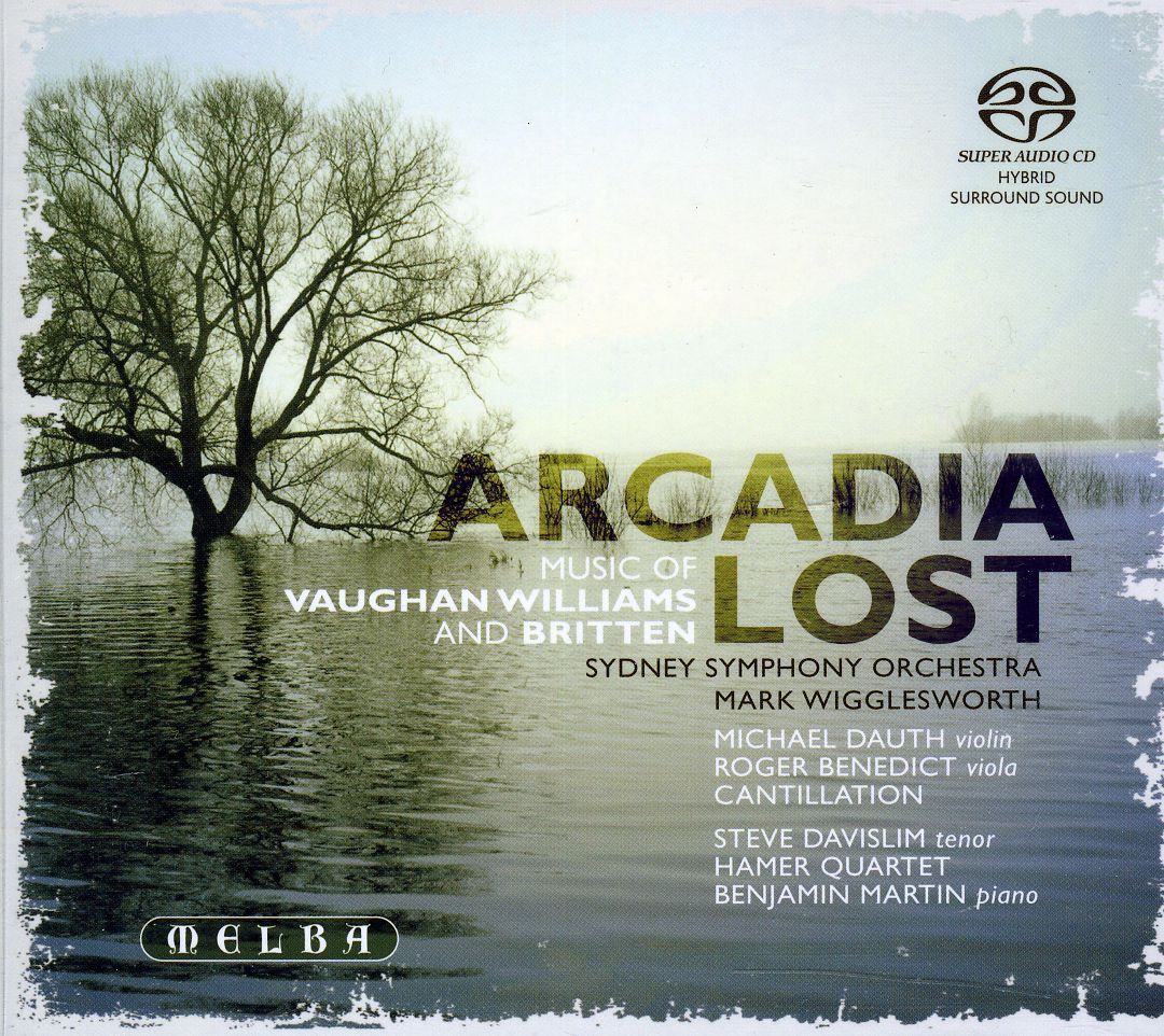 ARCADIA LOST-MUSIC VAUGHAN WILLIAMS & BENJAMIN BRI