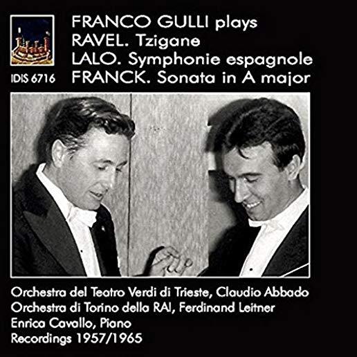 FRANCO GULLI PLAYS RAVEL LALO & FRANK