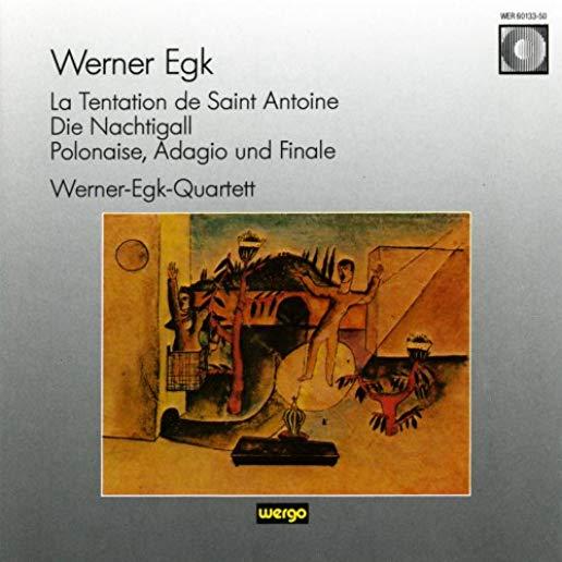 LA TENTATION DE SAINTE ANTOINE WERNER-EGK-QUARTETT