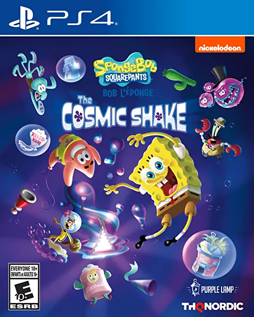 PS4 SPONGEBOB SQUAREPANTS COSMIC SHAKE