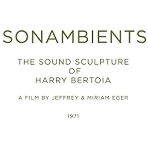 SOUND SCULPTURE OF HARRY BERTOIA (W/DVD) (2PK)