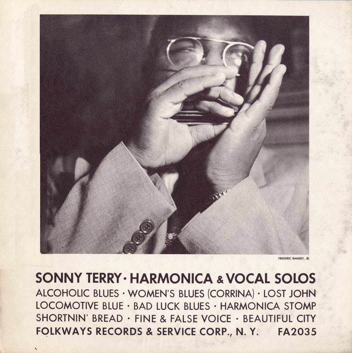 SONNY TERRY - HARMONICA AND VOCAL SOLOS