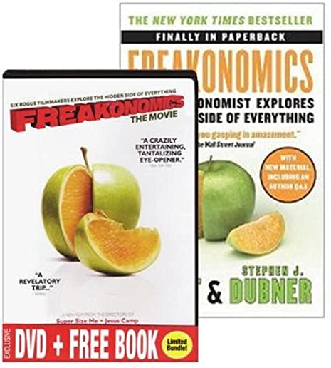 FREAKONOMICS DVD + BOOK (W/BOOK)