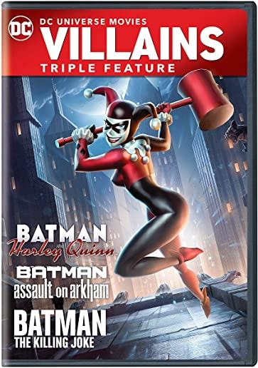 BATMAN & HARLEY QUINN TRIPLE FEATURE / (ECOA)