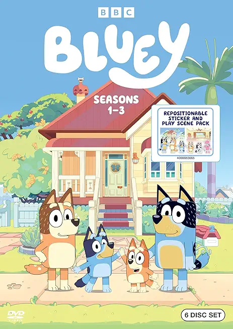 BLUEY: SEASONS 1-3 (6PC) / (BOX AMAR)