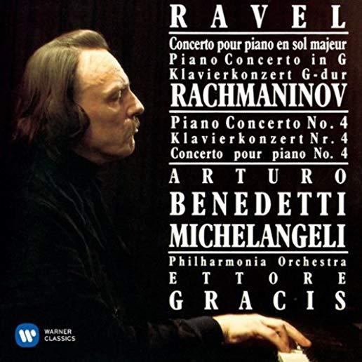 RAVEL: PIANO CONCERTO & RACHMANINOV: PIANO CTO. 4