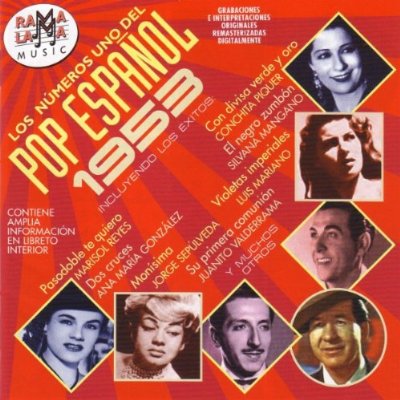 LOS NUMEROS 1 DEL POP ESPANOL 1953 / VARIOUS (SPA)