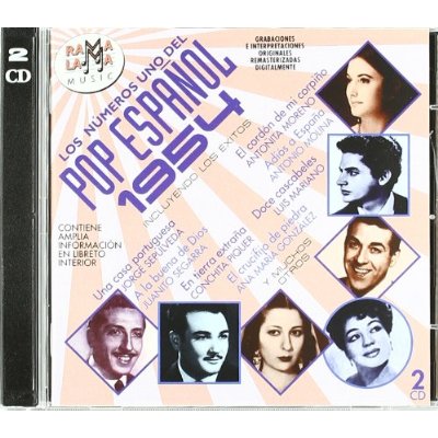 LOS NUMEROS 1 DEL POP ESPANOL 1954 / VARIOUS (SPA)