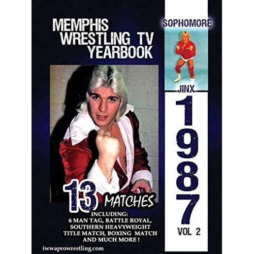 MEMPHIS WRESTLING TV YEARBOOK 1987 VOL 2