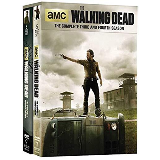 WALKING DEAD: SEASON 3 & 4 (10PC) / (BOX WS)