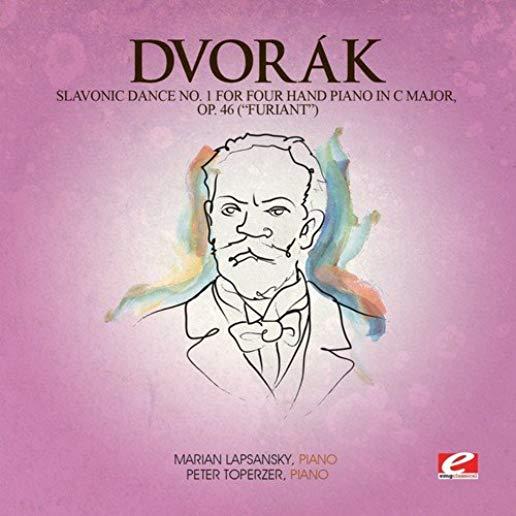 SLAVONIC DANCE 1 FOUR HAND PIANO C MAJ 46 (MOD)