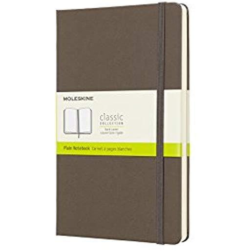 CLASSIC NOTEBOOK LG PLAIN BROWN (BRWN) (HCVR)