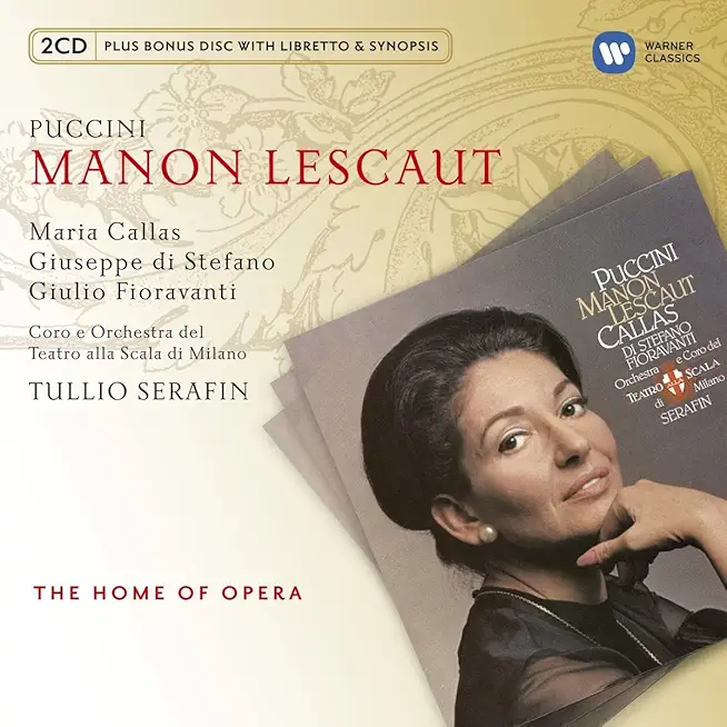 MANON LESCAUT (W/CDROM)