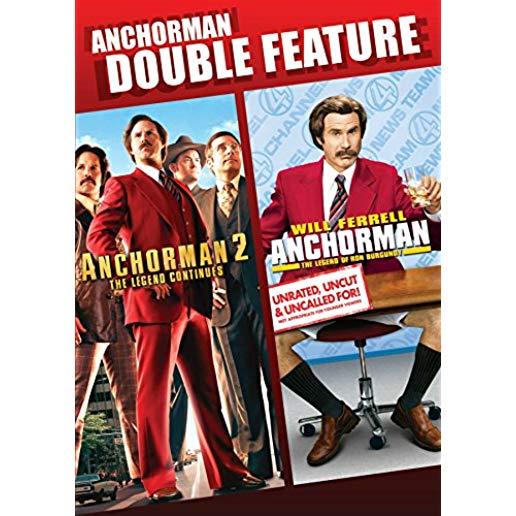 ANCHORMAN / ANCHORMAN 2 (2PC) / (LITH 2PK WS SEN)