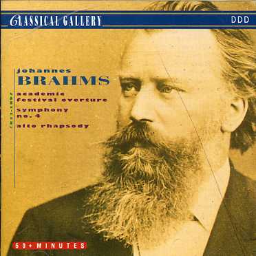 BRAHMS: SYM NO 4 / ACADEMIC FESTIVAL OVERTURE