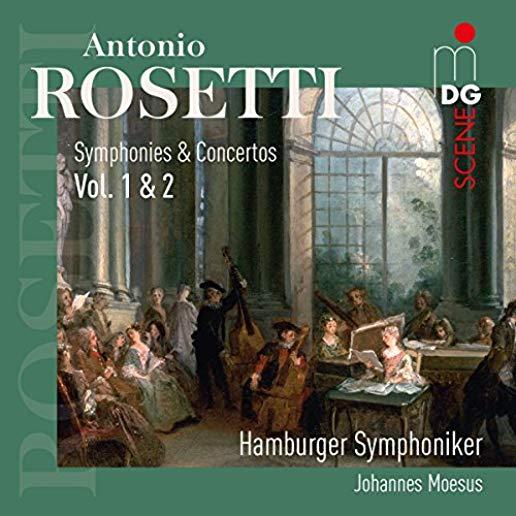 ANTONIO ROSETTI: SYMPHONIES & CONCERTOS (UK)