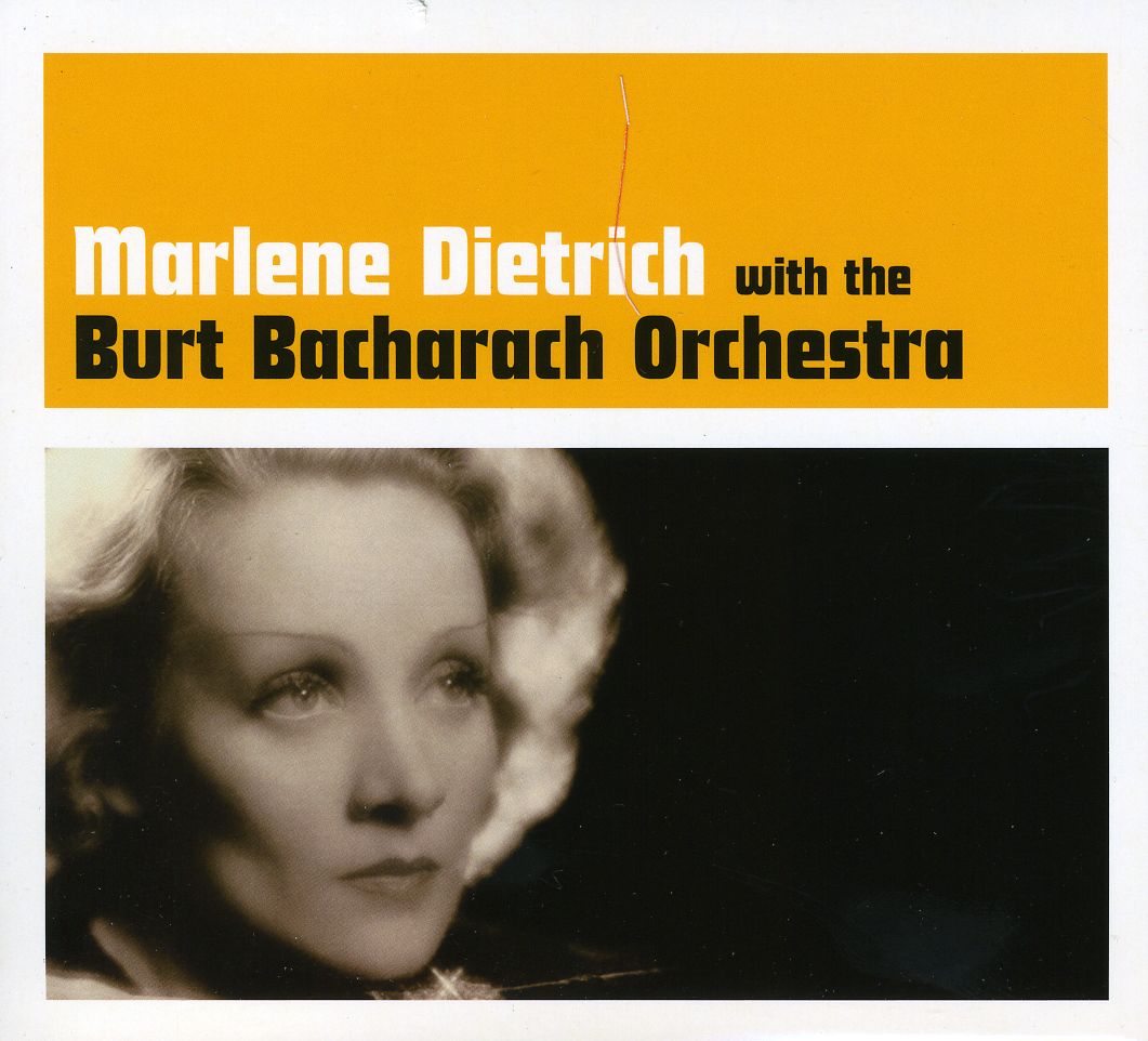 MARLENE DIETRICH WITH THE BURT BACHARACH ORCHESTRA