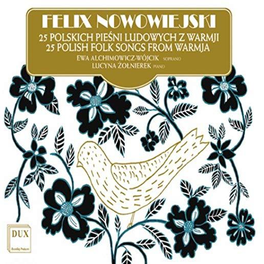 24 POLISH FOLK SONGS FROM WARMJA OP 21 8